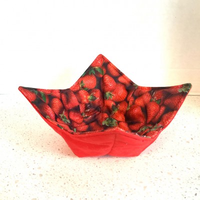 Bol pour micro-onde réversible - fraises